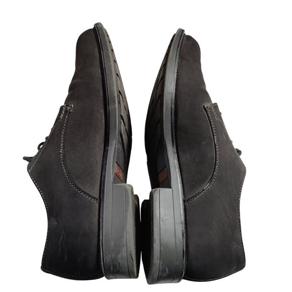 Dexter Comfort Men's Sz 8 Grey Suede Oxford Lace Up Shoes Office Dressy - Picture 7 of 9